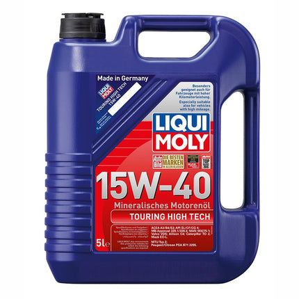 Aceite Liqui Moly Touring High Tech 15W-40 5 lt