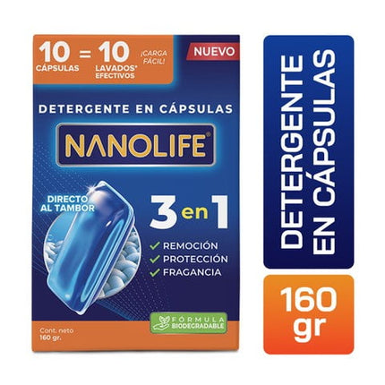Detergente Ultraconcentrado - 10 cápsulas