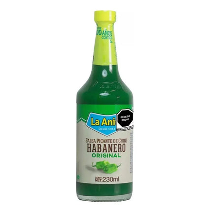 Aji Salsa Habanero Verde La Anita 230ml Mejor Chile Picante