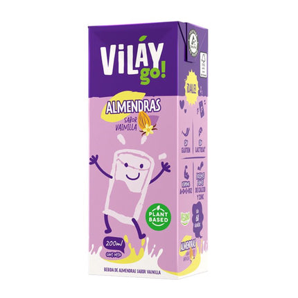 Bebida De Almendras Sabor Vainilla, 200 ml