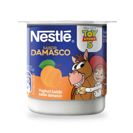 Yoghurt Batido Sabor Damasco Pote, 115 g | Apishop