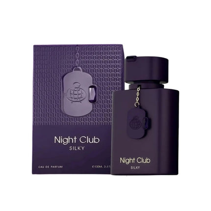 Perfume Fragrance World Night Club Silky EDP 100ml Mujer – Aroma dulce vainilla y frambuesa