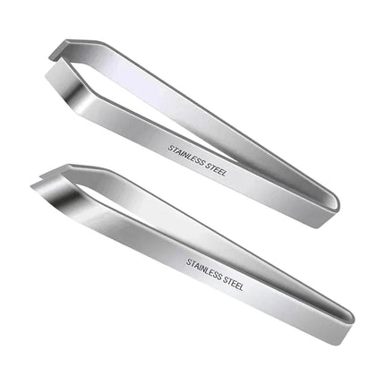 2x Pinzas Para Espinas De Pescado, Pinzas Manuales Portátiles Para Desplumar, Pinzas Planas E Inclinadas