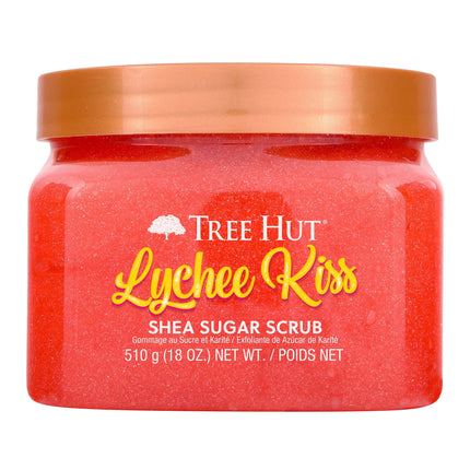 Exfoliante Corporal Tree Hut Lychee Kiss con Manteca de Karité y Azúcar 510 g