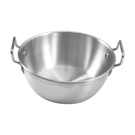 Olla Para Cocinar Fideos Olla Para Leche Olla Pequeña Para Ramen Para RV Estufas De Viaje Top Camping 10,5 CM Argent