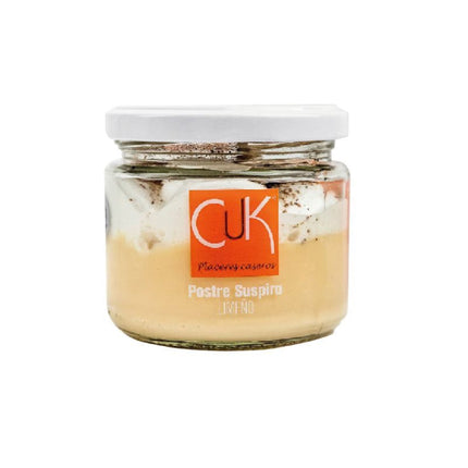 Postre Helado Suspiro Limeño Frasco, 140 g - CUK | Apishop