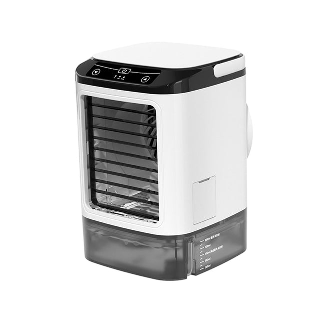 Ventilador De Escritorio Pequeño, Ventilador De Refrigeración De Escritorio Recargable Por USB Para Dormitorio De Escritorio Al Aire Libre Sin Caja De Hielo
