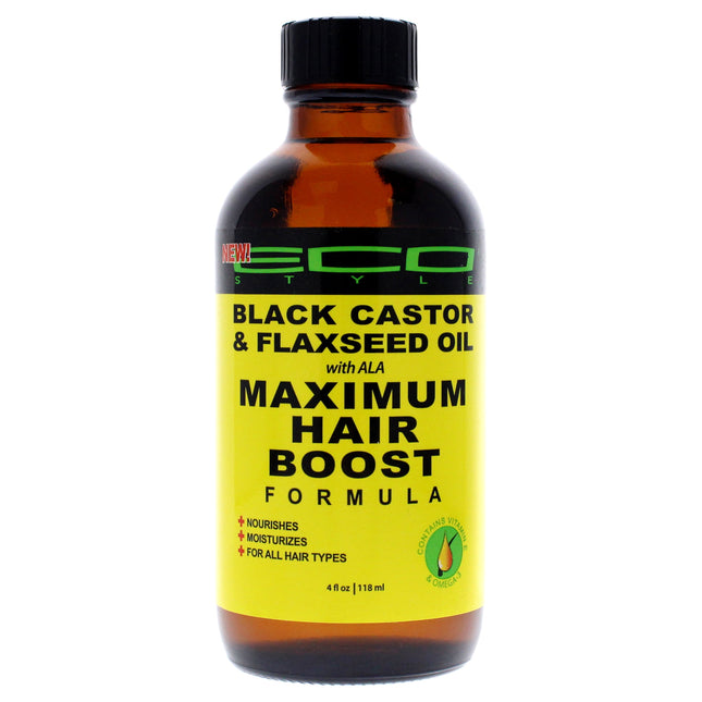Aceite Máximo Crecimiento Capilar Ecoco Ricino Negro y Linaza 120ml Unisex