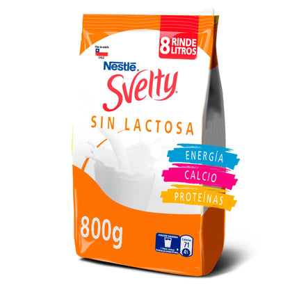 Leche en Polvo Move+ Descremada Sin Lactosa  Bolsa, 800 g