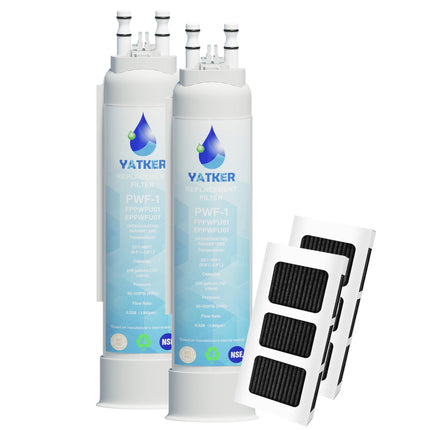 Filtro de agua de repuesto Yatker FPPWFU01 para Frigidaire