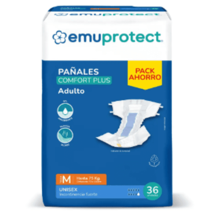 Pañal Adulto Comfort Plus M