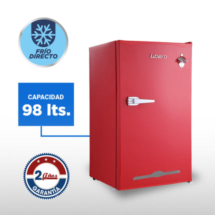 Frigobar Frío directo 90 Litros Retro Line LFB-90R