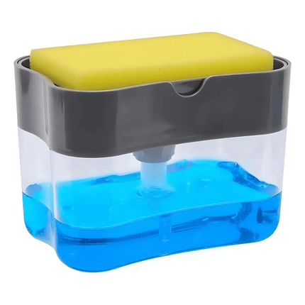 Dispensador Jabon Automático Bomba Detergente Lavaloza Color Negro
