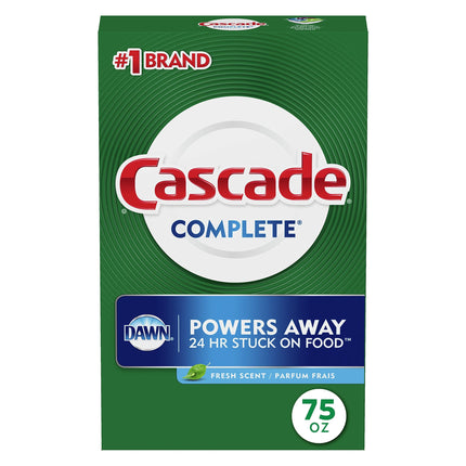 Detergente para lavavajillas Cascade Complete Powder 2.2 L 75 oz