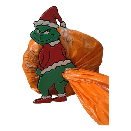 Pinza para bolsa de pan del grinch