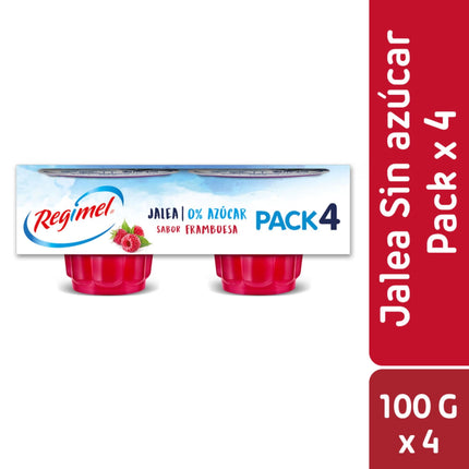 Jalea Frambuesa Light Pack Postre, 100 gr | Apishop