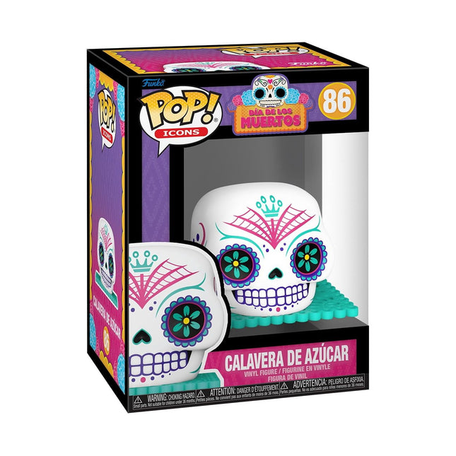 Figura de vinilo Funko Pop! Icono: Día de Los Muertos, Calavera de Azúcar