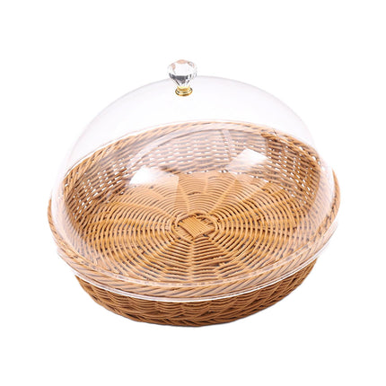 Cesta De Pan, Exhibición De Alimentos, Cesta Para Servir Comida, Para Sala De Estar, Picnic, 35cm X 22cm