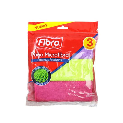 Paño Microfibra, 3 un