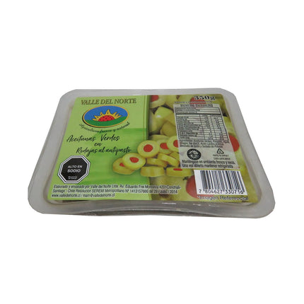 Aceitunas Verdes en Rodajas 1 Un, 350 g | Apishop