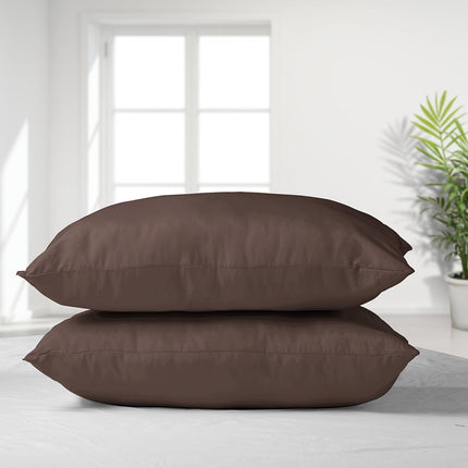 Set 2 Almohadas Premium Eco Colores 50x70 Chocolate