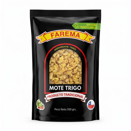 Mote Trigo Cocido Bolsa, 500 gr