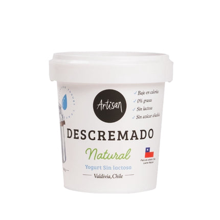 Yoghurt Descremado Natural Endulzado, 360 g | Apishop