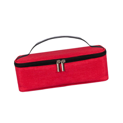 Contenedor De Almuerzo Aislado Bolsa De Refrigeración Térmica Durable Para Adultos Al Aire Libre Rojo