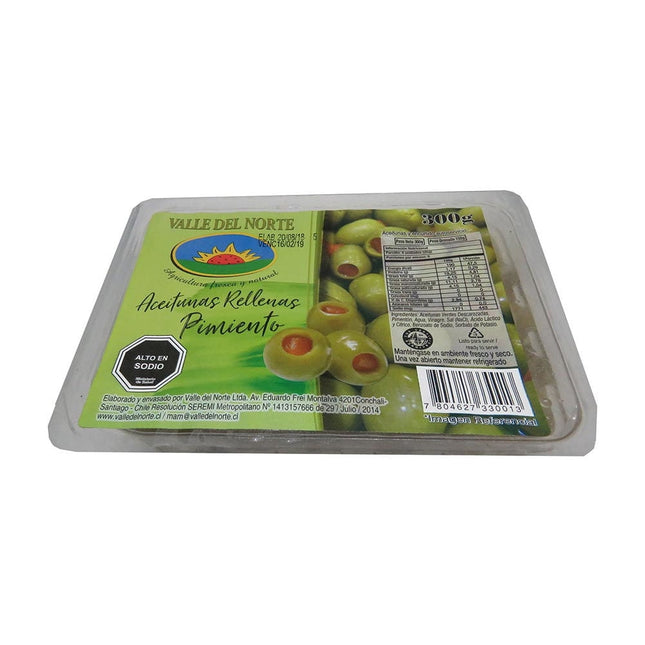 Aceitunas Rellenas con Pimiento 1 Un, 300 g | Apishop