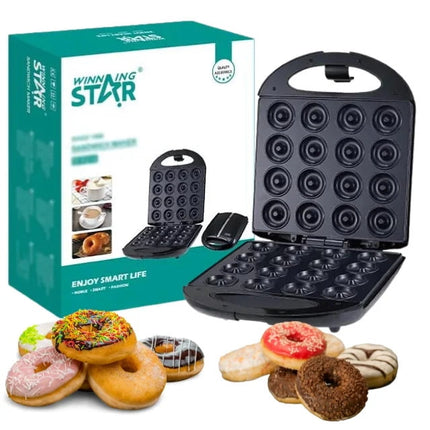 Donut Maker 16 Unidades Rosquillas Donas Dulces Fiestas Maquina Anti adherente