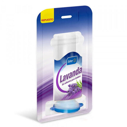 Gel Adhesivo para Inodoro Lavanda Recarga Doypack, 36 ml
