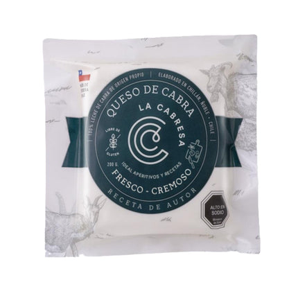 Queso de cabra Fresco Cremoso Trozo, 200 g