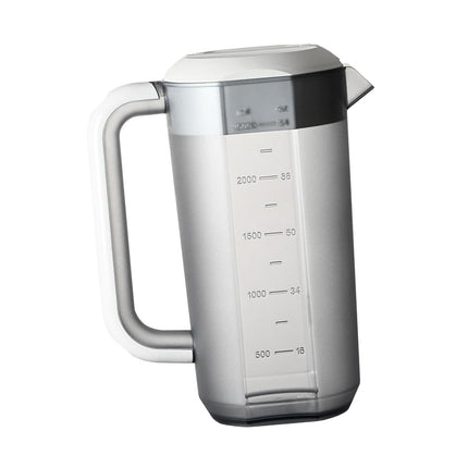 Jarra De Agua Con Tapa, Recipiente Portátil Para Bebidas, Ideal Para Té Helado Y Leche, 2,5 L