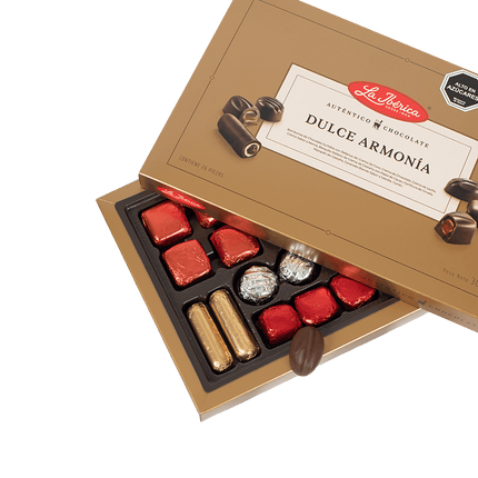 Caja De Bombones De Chocolate Dulce Armonía 300g La Ibérica
