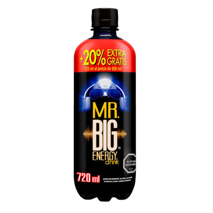 Bebida Energética Original Botella, 720 ml