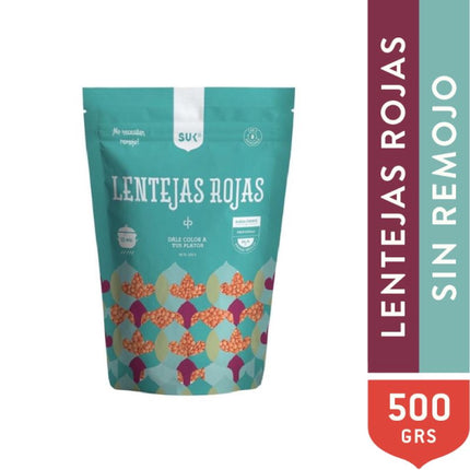 Lentejas Rojas, 500 g