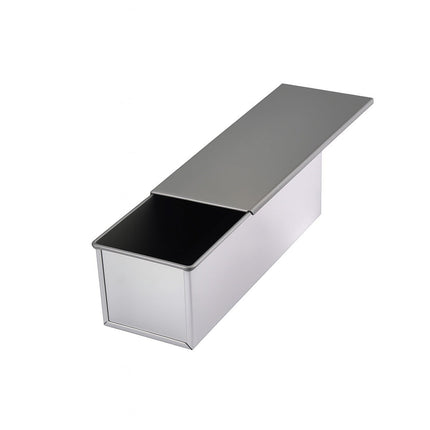 Molde De Pan Aluminio Con Tapa 37x12x13 Cm