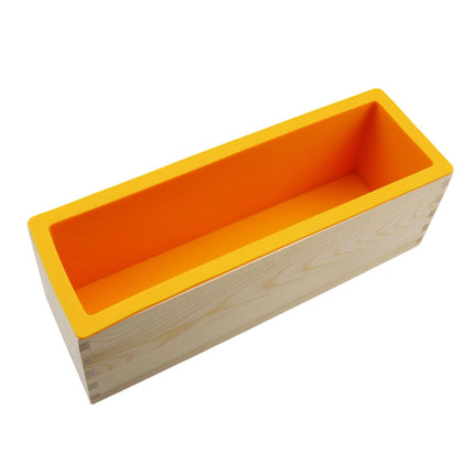 Molde De Jabón Rectangular De 1200 Ml Para Hacer Manualidades De Bricolaje Para Pastel De Chocolate, Postre Y Naranja