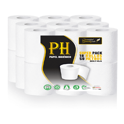 PH PAPEL HIGIÉNICO DOBLE HOJA 50MT