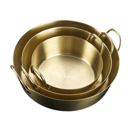 Cuencos Para Salsa Con Asa, Plato Para Condimentos Para Picnic, Restaurante, Salsa De Tomate Dorada