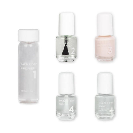 Kit de cuidado de uñas Dazzle Dry Mini, sistema de 4 pasos Touch of Love