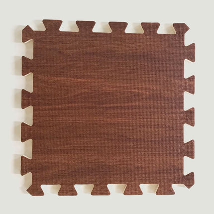 Set Goma Eva Estilo Madera 9 Un Chocolate