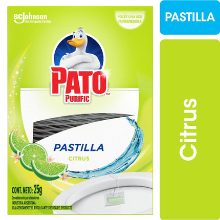 Pastilla Para Inodoro Colgador Citrus Caja, 25 g