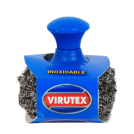 Esponja Inoxidable Con Mango Platinum, 1 Un