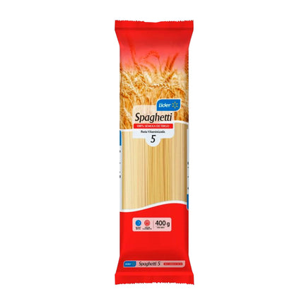Fideo Pasta Spaghetti N°5 Bolsa, 400 g