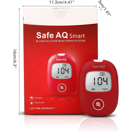 Glucometro digital medidor de glucosa en sangre para diabetes