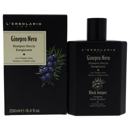 Shampoo De Ducha Lerbolario Enebro Negro 250ml Unisex