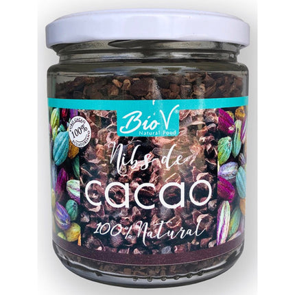 Nibs De Cacao 200g Orgánico Sin Gluten Vegano Biov Cacao