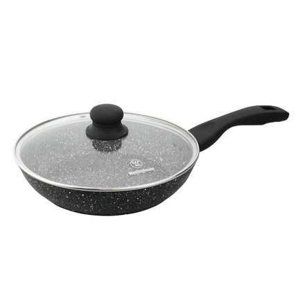 Sarten Wh/ Fry Pan With Glass Lid 30 Cm