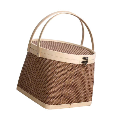 Cesta Organizadora Para Almacenar Alimentos, Cesta Para Envolver Regalos, Para Bocadillos, Pasteles, Pan, 25 X 22 X 19,5 Cm